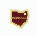 Munroe Falls Ohio Souvenir Lapel Pin